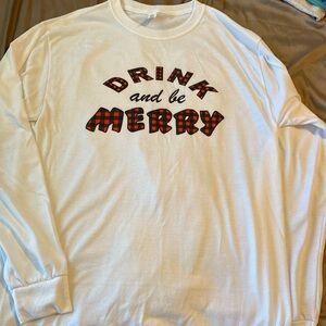 Funny xmas tee shirt size m